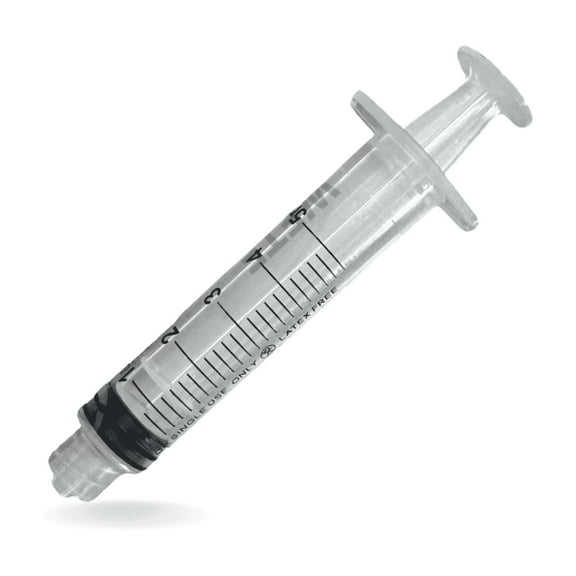 200pcs 5mL Syringe – Sterile, Luer Slip, Latex-Free