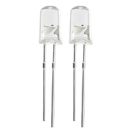 100pcs 5mm Colorful Fast Flashing Diode Electronics Emitting Light 3-3.2V