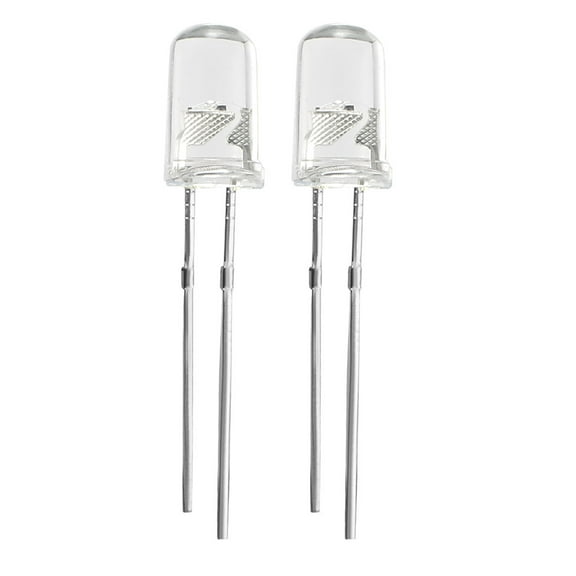 100pcs 5mm Colorful Fast Flashing Diode Electronics Emitting Light 3-3.2V