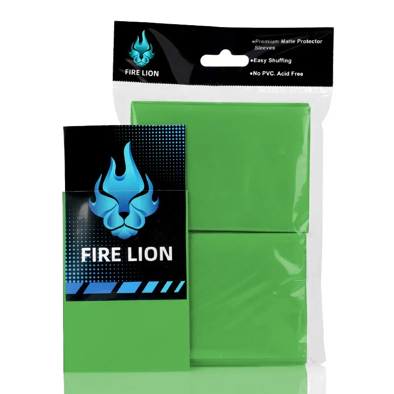 100pcs 66x91mm Card Sleeves For Trading Cards, Matte Card Sleeves Deck Card Protectors, Soft Sleeves For Standard Cards
