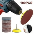 thumbnail image 1 of 100pcs 80-3000 Grit 3 Sander Sanding Disc Pads Hook Loop Sandpaper Set Tools, 1 of 8