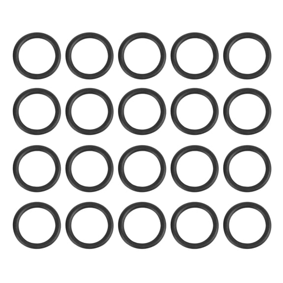 100pcs 8x1mm Auto Nitrile Rubber O-rings Heat Resistant Sealing Ring Gaskets