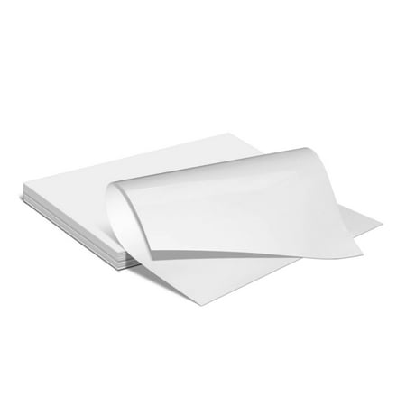 100pcs A3 11.8in x 16.5in UV DTF Direct to Film Transfer Printing Film Sheet Crystal Label Film A White