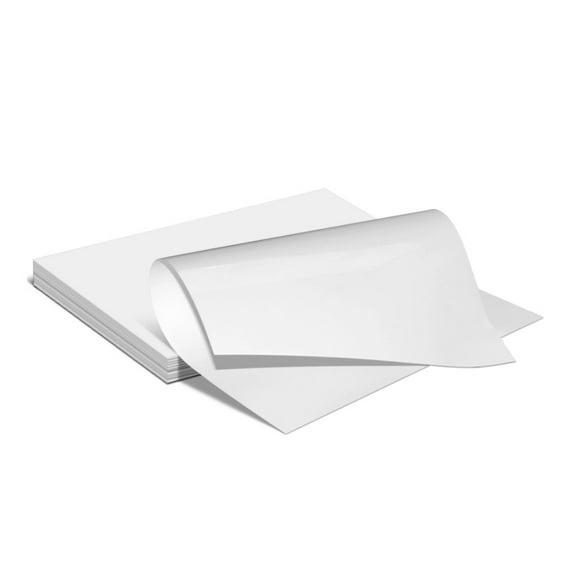 100pcs A3 11.8in x 16.5in UV DTF Direct to Film Transfer Printing Film Sheet Crystal Label Film A White