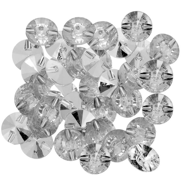 100pcs Acrylic Crystal Button Diamond Crystal Button for Sofa Headboard