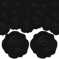 thumbnail image 1 of 100pcs Adhesive Wax Seal Stickers Envelope Seal Decoration Black Moon 30mm 100pcs/box, 1 of 6