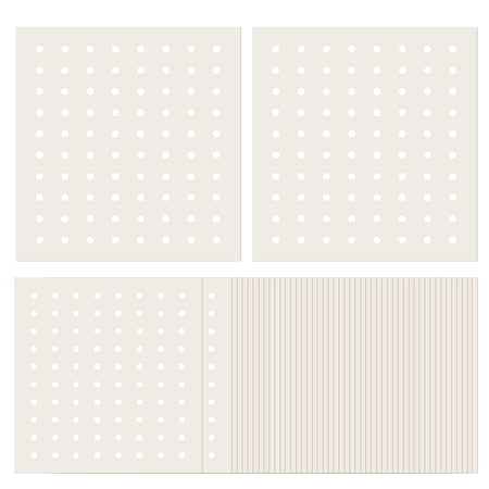 100pcs Air Fryer Parchment Paper Liners, Waterproof, Non-stick Rectangular Paper Liner For Oven White
