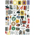100pcs American TV series Friends graffiti stickers luggage laptop car