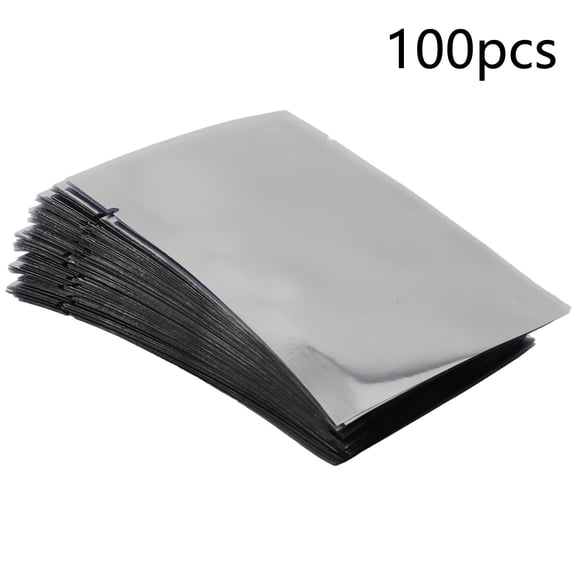 100pcs Anti-static Bags Shielded Packaging Pouch Bags ESD Anti-static Dust-proof Electronic Accessories Battery USB Pouches