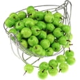 thumbnail image 1 of 100pcs Artificial Green Apples Fake Fruit Apple Home Party Christmas Tree DIY Decoration Model, 1 of 2