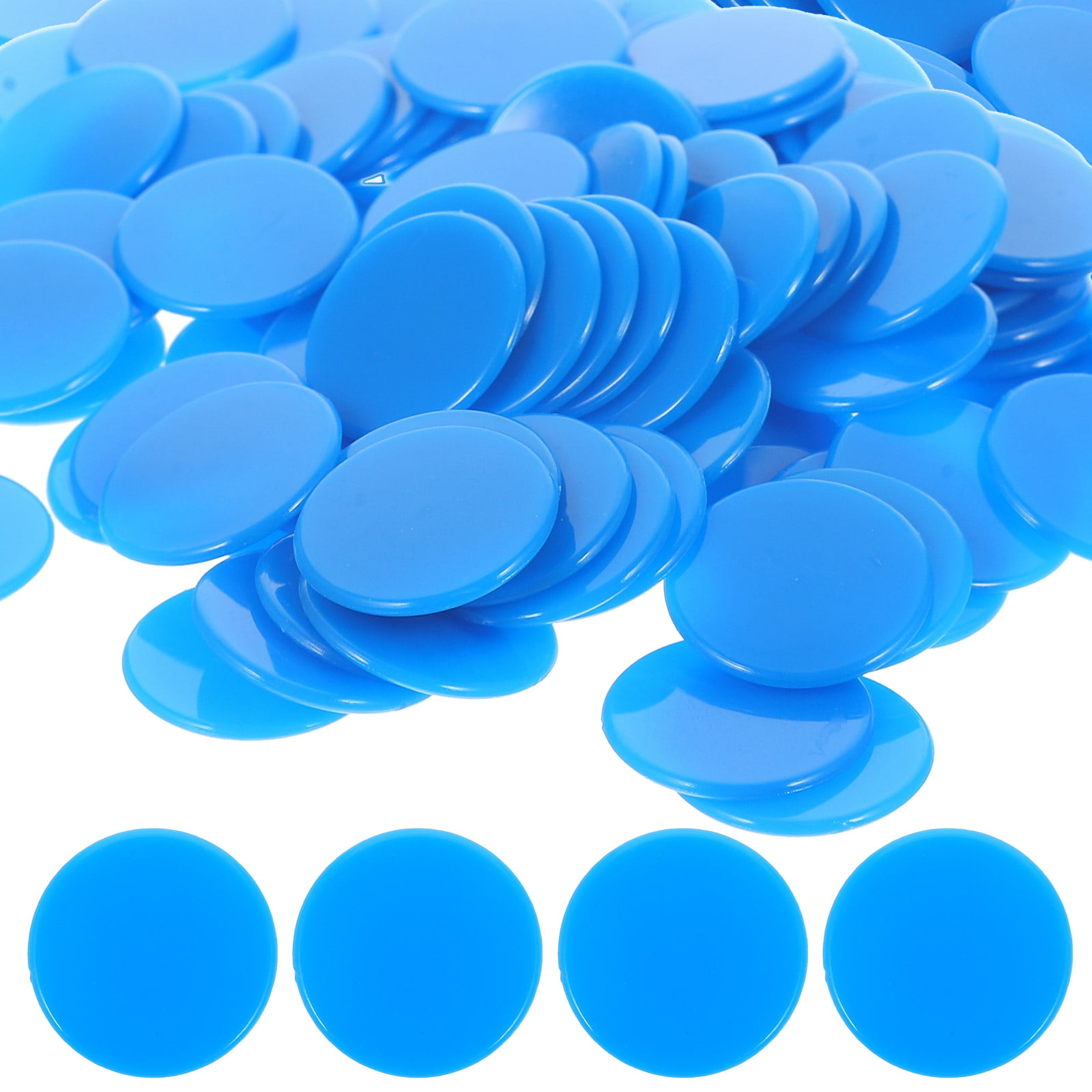 100pcs Bingo Counting Chips Game Counting Chips Bingo Chips Discs