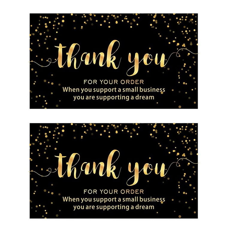 Magnetic Window Cleaning Brush 50 Thank You Cards For Small Business ...