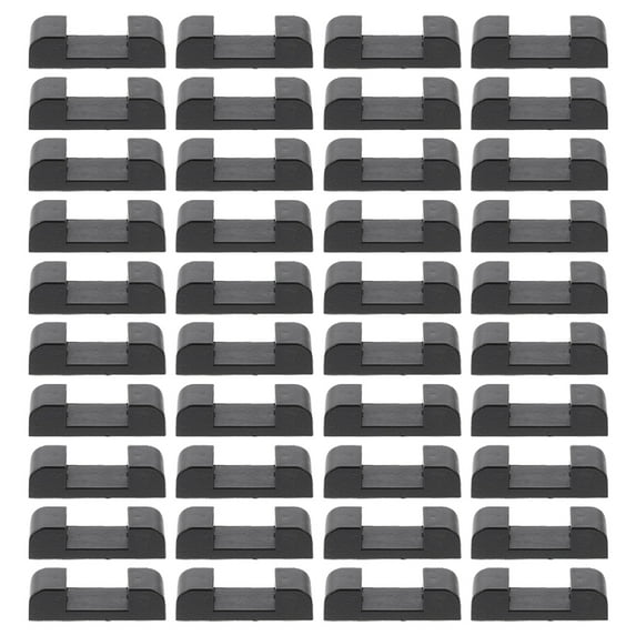 ADDHAT Black Plastic Display Stand Bases, Simple and Design, Ideal for Counters, Retail Displays, and Showcases