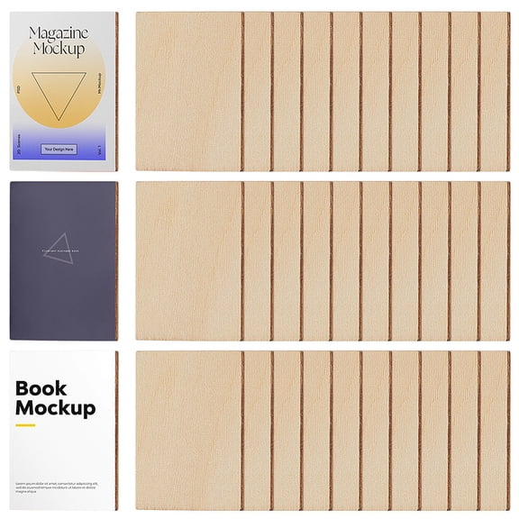 100pcs Blank Mini Books