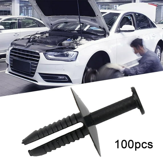 100pcs Bumper Trim Door Sill Wheel Arch Clips Rivet Retainer For For For For For BMW 51118174185
