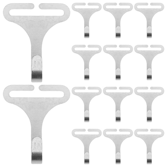 LOLIPPYY 100pcs Car Seat Cover Hook Car Seat Clip Metal Fixing Hanger Bag Hooks Fastener For Headrest Mat Pad Cover Replacement Accessories