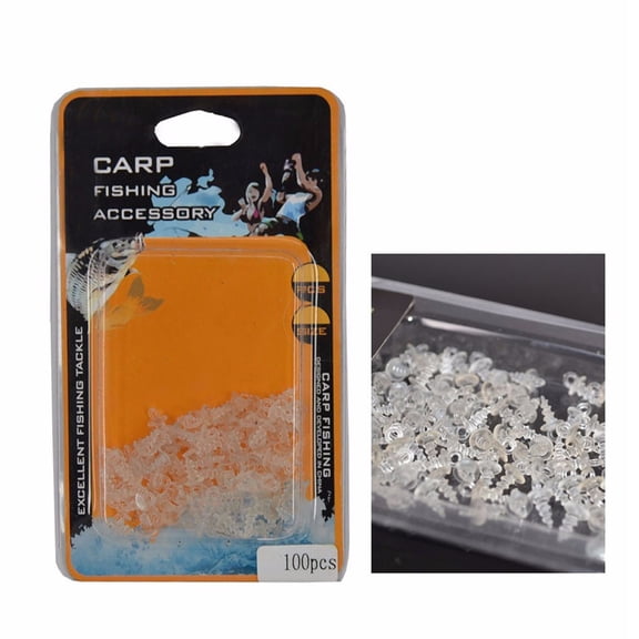 100pcs Carp Bait Screws for CHOD Hair Rig Tackle Accessories