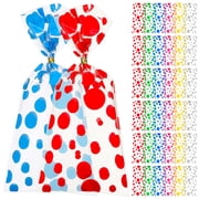 100pcs Clear Cellophane Bags for Candy Packaging, Party Favor Bags Ideal for Birthday, Wedding, and Special Events