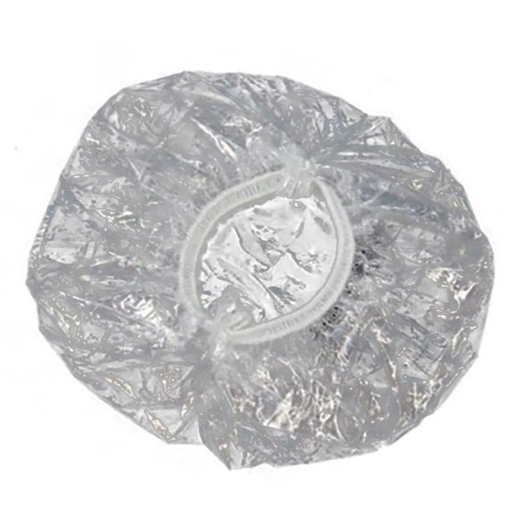 100pcs Clear Earmuffs Shower Waterproof Hair Coloring Ear Protector Cover Caps