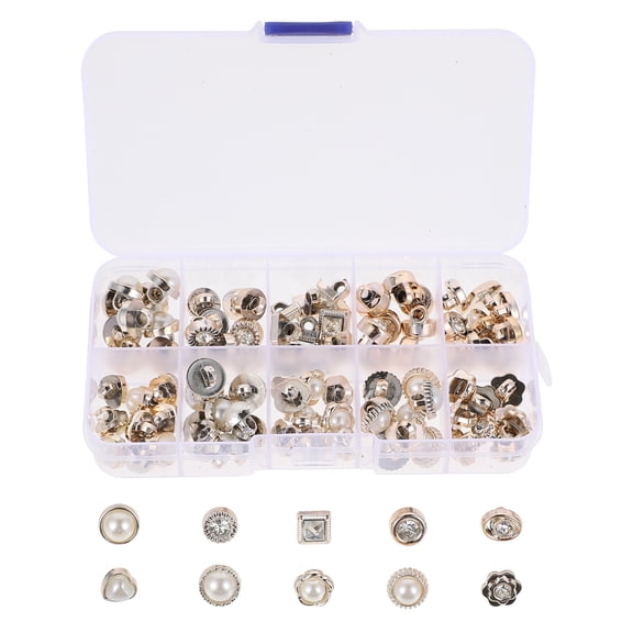100pcs Small Decorative Clothing Buttons for Sweaters and Garments, Sewing Accessories, Craft Supplies