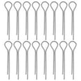 100pcs Cotter Pin Assortment Kit Spring Cotter Pin Clip Fastener