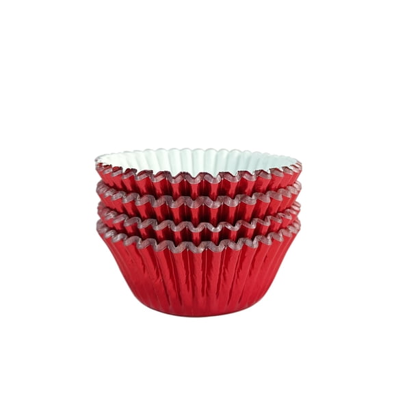 100pcs Cupcake Paper Baking Cups Wrapper Liners Cake, Foil Cupcake Liners for Baking Cupcakes