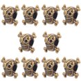 100pcs DIY Horror Skull Beads Halloween Beads DIY Bracelet Jewelry
