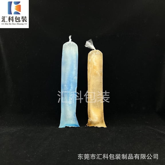 DIY Ice Candy Making Bags with Safe Design for Parties and Storage Transparent PE 100pcs