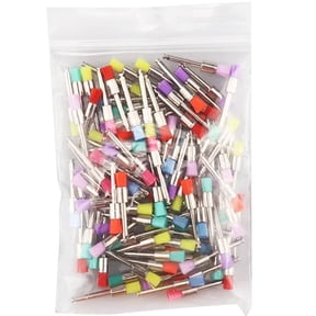 100pcs Dental Materials Prophy Prophylaxis Brush Colour White Nylon Polishing Brushes RA Shank 2.35mm Dentistry Polisher
