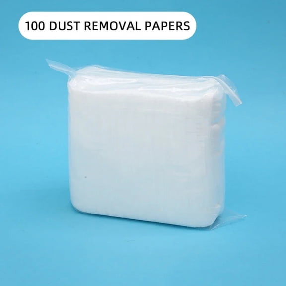 100pcs Disposable Electrostatic Dust Removal Mop Paper Home Kitchen Bathroom Cleaning Cloth Replacement Mop Head Cloth