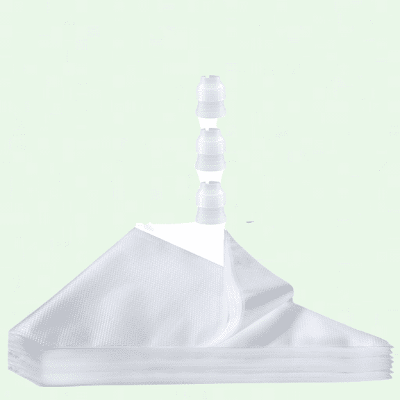 100pcs Disposable Piping Bags with Tips, 12 Inch Thickened Anti-Burst Pastry Bags for Cupcake Baking and Cake Decorating