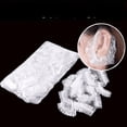 thumbnail image 1 of 100pcs Disposable Waterproof Ear Cover Bath Shower Salon Ear Protector Cover Caps Dyeing Hair One-off Earmuffs easy to use, 1 of 6