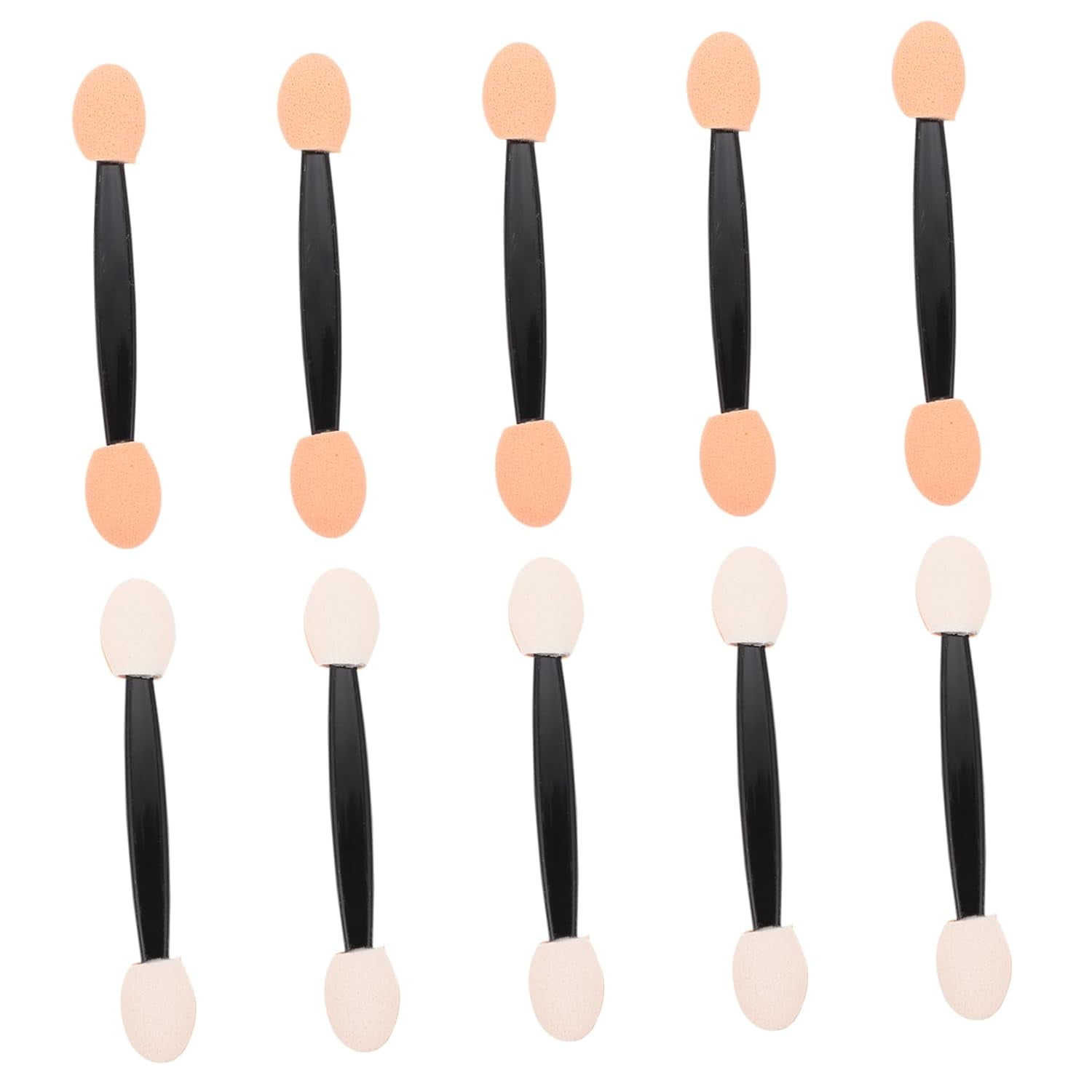 100pcs Double Ended Eyeshadow Brush Makeup Makeup Sponge Sponges Eye