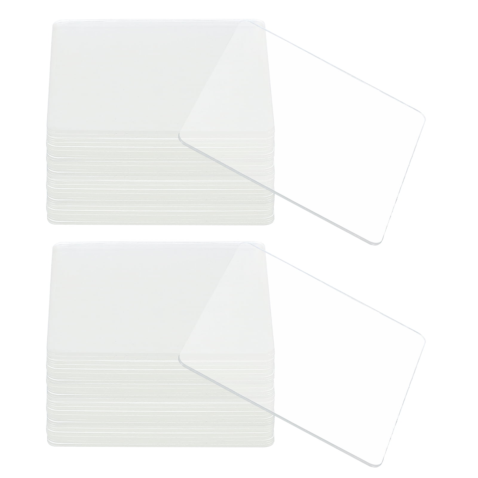 100pcs Double Sided Tape Sticky Dot Stickers, 2.36" Clear Removable Adhesive Sticky Tack Round Mounting Putty Poster Tacky Putty for Festival Decoration Picture