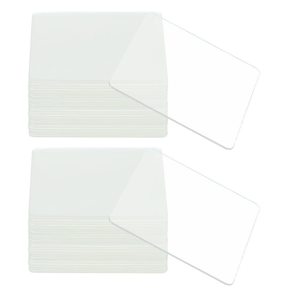 100pcs Double Sided Tape Sticky Dot Stickers, 2.36" Clear Removable Adhesive Sticky Tack Round Mounting Putty Poster Tacky Putty for Festival Decoration Picture