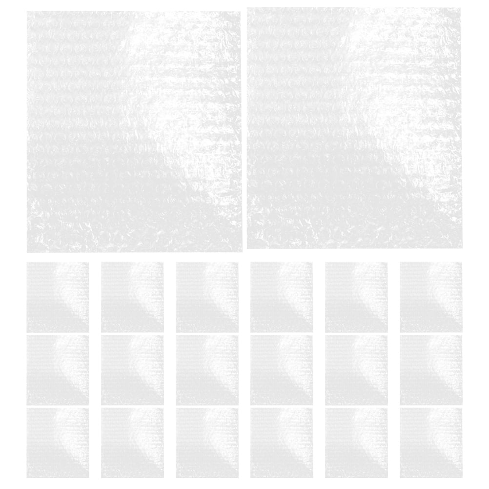 Toyandona Packaging Wrap White 100Set 11.8x7.9x0.2In