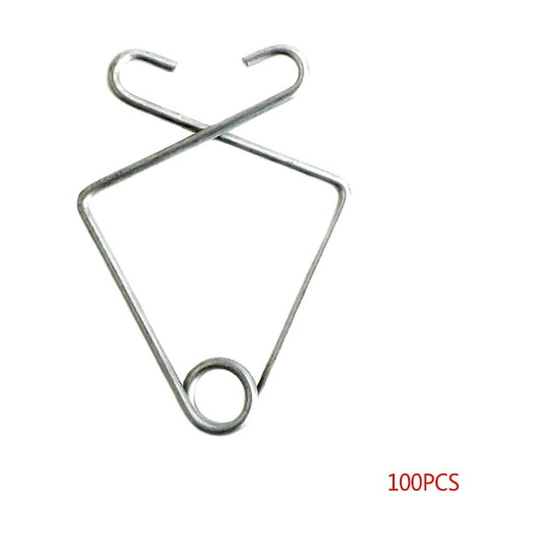 5 Pcs Metal Drop Ceiling Hooks Ceiling Hanger T-Bar Track Suspended Ceiling  H