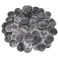 thumbnail image 1 of 100pcs Faux Gold Coins – Prop Money, Pirate Treasure Chest Game Supplies, Costume Party Decorations, 1 of 7