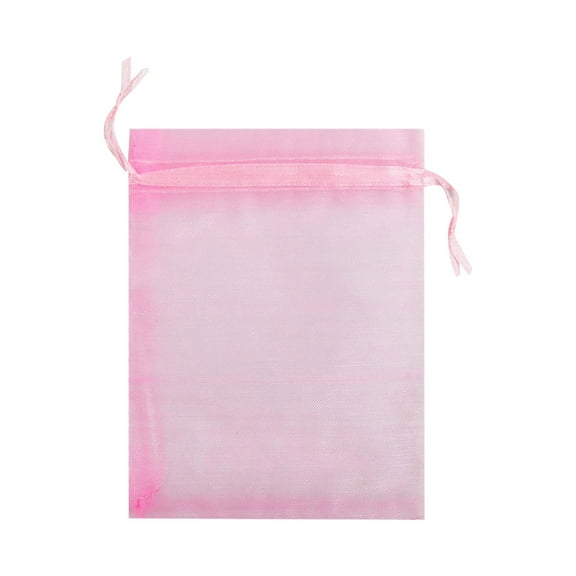 100pcs Fruit Protector Bags With Drawstring | Reusable Polyester Mesh Bags for Fruit Trees, Plants & Vegetables | Bird & Pest Protection for Peaches, Grapes, Tomatoes | Garden & Orchard Supplies
