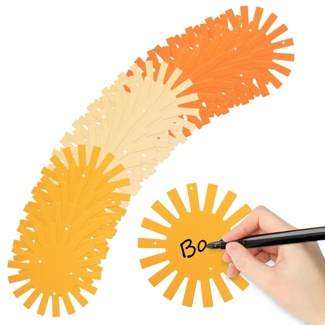 100pcs Glitter Boho FEV6 Cutouts First Trip Around Bulletin Board Boho