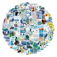 100pcs Global Climate Change Graffiti Stickers Personalized Decoration