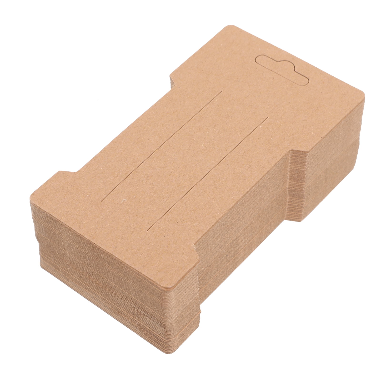 100pcs Hair Barrette Display Cards Hair Clip Cards Paper Hair Jewelry