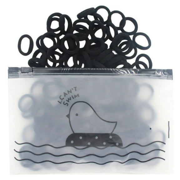 100pcs Hair Bobbles Elastic Hairbands for Women Girl Hair Scrunchies Soft and Stretchy Hair Bands