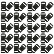 100Pcs Adjustable Buckles Side Release Buckles Multi function Plastic Buckles Supplies