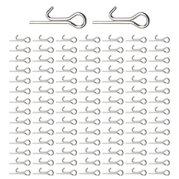 100pcs Hook Connector Fishing Tackle Accessories Fishing Lures Baits Stingers Assist Rigs Hook Connecting Pin