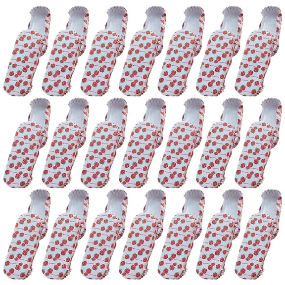 100pcs Disposable Hot Dog Paper Trays Baking Cups Food Serving Trays for Parties and Events