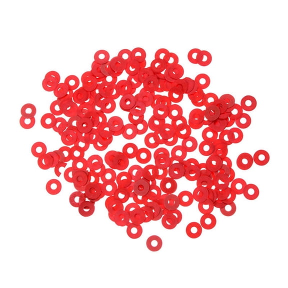 100pcs Hot Sale 3mm Red Fiber Washers Motherboard Screw Insulating