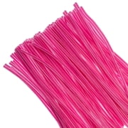John Bead 100pcs Pipe Cleaners, 12in x 6mm, Pink Chenille Stems for Crafts, DIY & School Projects