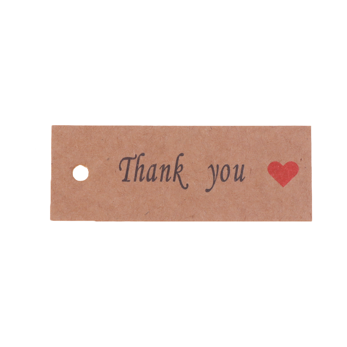100pcs Kraft Baking Gift Wrapping Tag Love Printed Baking Tag for Gift