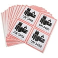 thumbnail interactive-video image 1 of Roll Of 500 Button Battery Warning Labels – 20x27mm Sticker 1 of 3